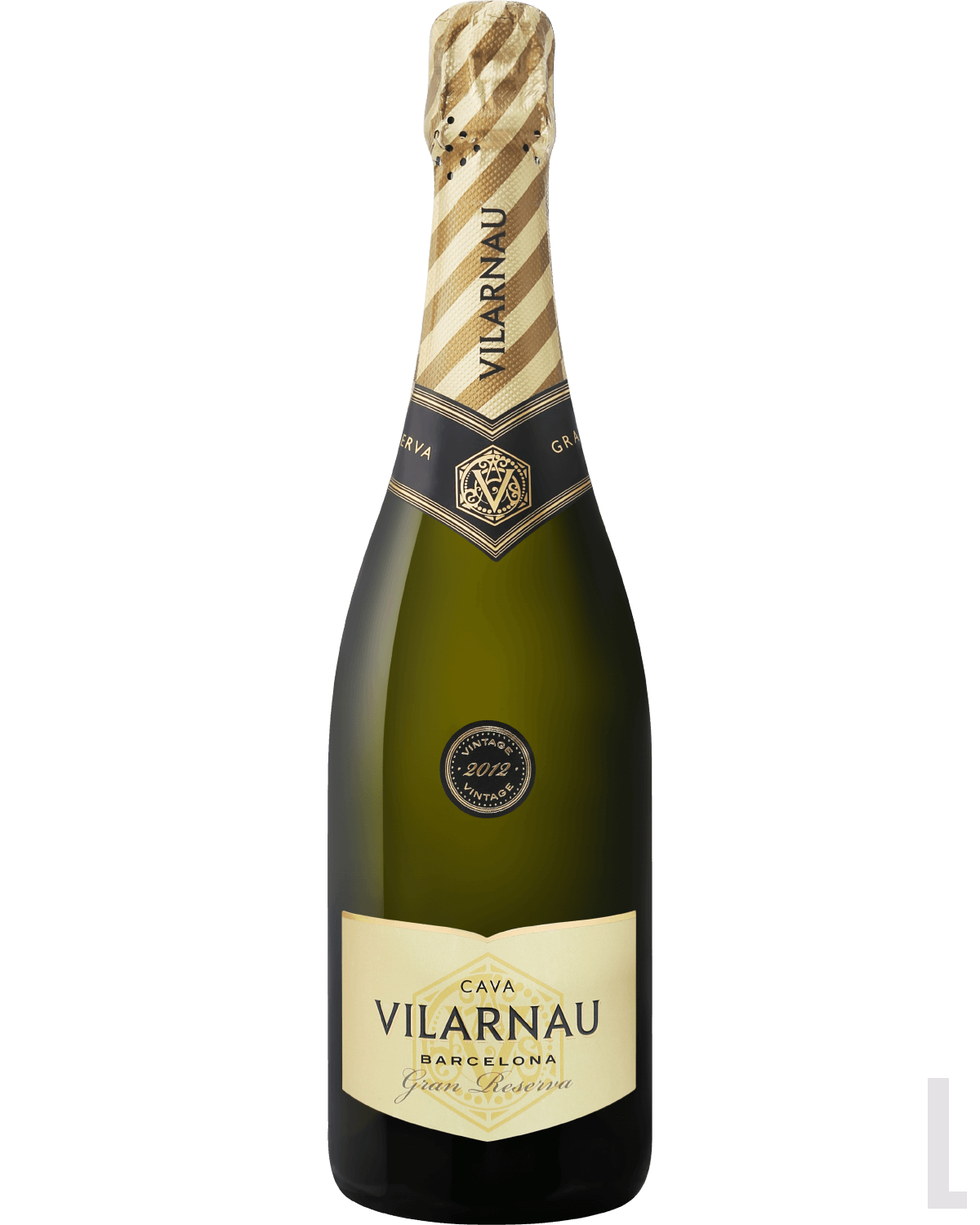 Игристое вино белое брют Brut Natur Gran Reserva Vintage Cava DO Vilarnau  2012, 0.75л — купить Брют Натюр Гран Резерва Винтаж Кава DO Виларнау 2012,  Cava DO, Испания в Санкт-Петербурге, цена и отзывы