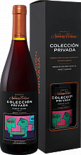 Вино Coleccion Privada Pinot Noir Mendoza Bodega Navarrо Correas in gift box