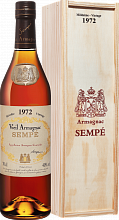 Арманьяк Sempe Vieil Armagnac 1972 (Подарочная упаковка)