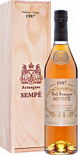 Арманьяк Sempe Vieil Armagnac 1987 (Подарочная упаковка)
