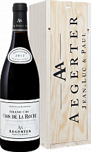 Вино Clos de La Roche Grand Cru AOC Aegerter (Подарочная упаковка)