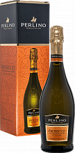 Просекко Perlino Prosecco DOC (gift box)