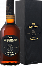 Бренди Soberano Reserva 5 Gonzalez Byass (gift box)